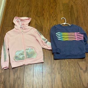 Girls Hoodie, Sweatshirt Size 4/5